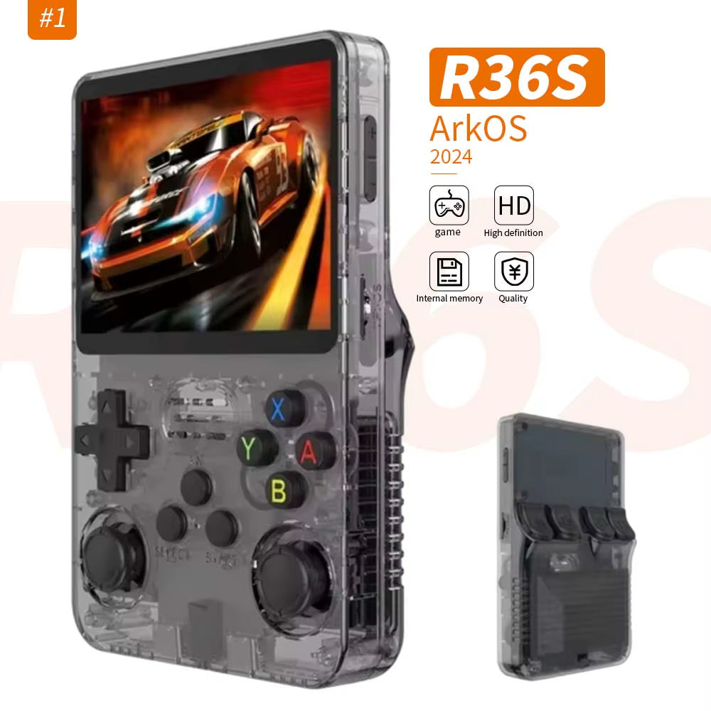 R36S Console R36S Retro Handheld R36S Console 128Gb R36S Accessories R36S-Retro-Handheld R36S Screen Retro Handheld 3.5 Inch
