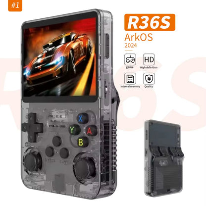 R36S Console R36S Retro Handheld R36S Console 128Gb R36S Accessories R36S-Retro-Handheld R36S Screen Retro Handheld 3.5 Inch