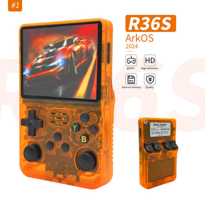 R36S Console R36S Retro Handheld R36S Console 128Gb R36S Accessories R36S-Retro-Handheld R36S Screen Retro Handheld 3.5 Inch