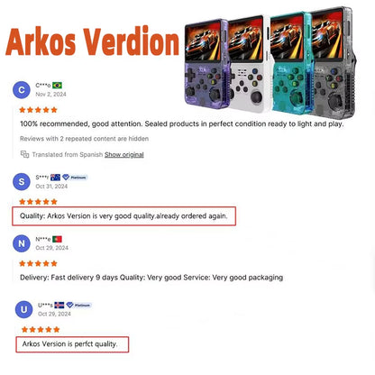 R36S Console R36S Retro Handheld R36S Console 128Gb R36S Accessories R36S-Retro-Handheld R36S Screen Retro Handheld 3.5 Inch