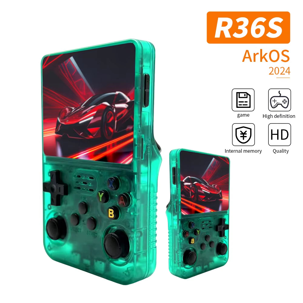 R36S Console R36S Retro Handheld R36S Console 128Gb R36S Accessories R36S-Retro-Handheld R36S Screen Retro Handheld 3.5 Inch