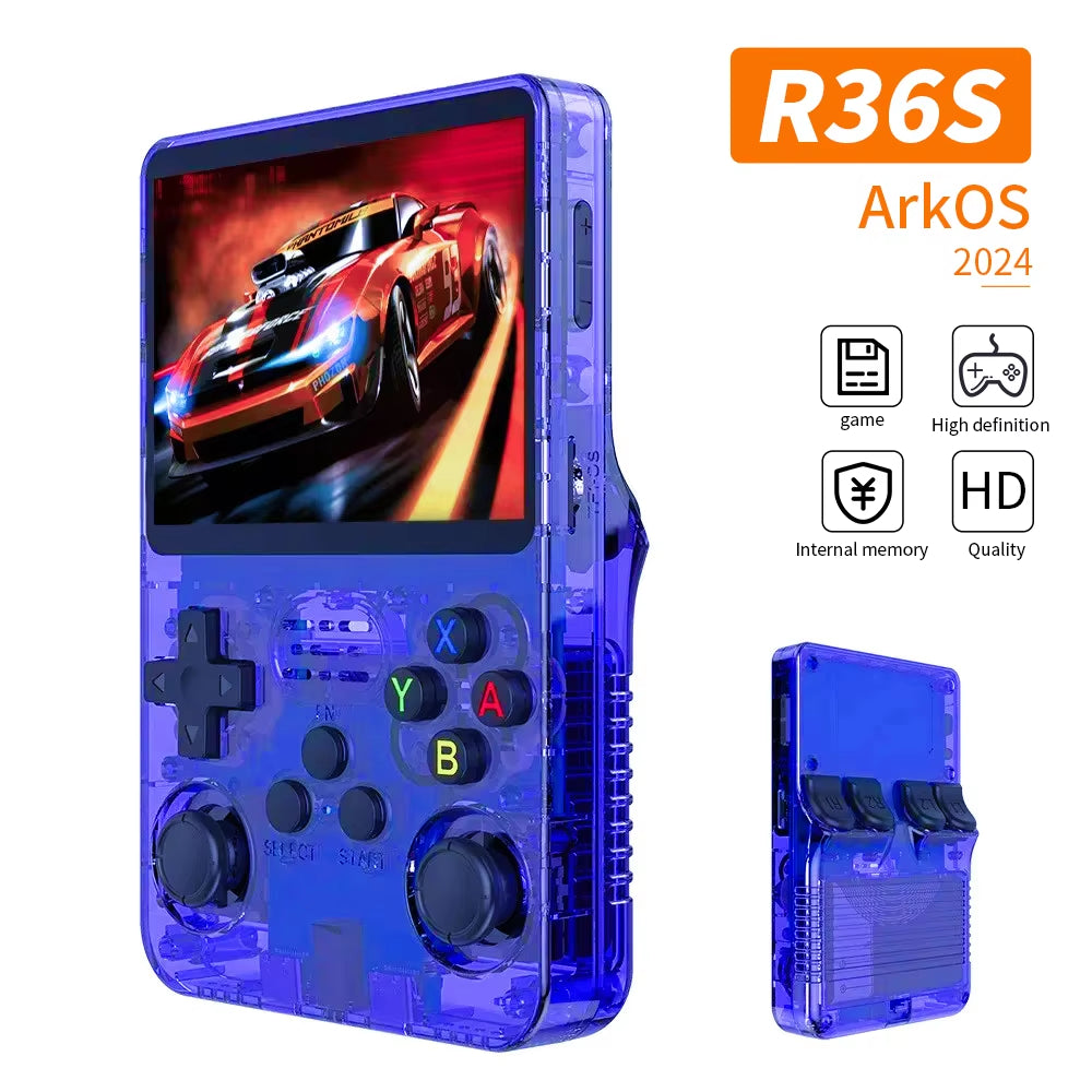 R36S Console R36S Retro Handheld R36S Console 128Gb R36S Accessories R36S-Retro-Handheld R36S Screen Retro Handheld 3.5 Inch