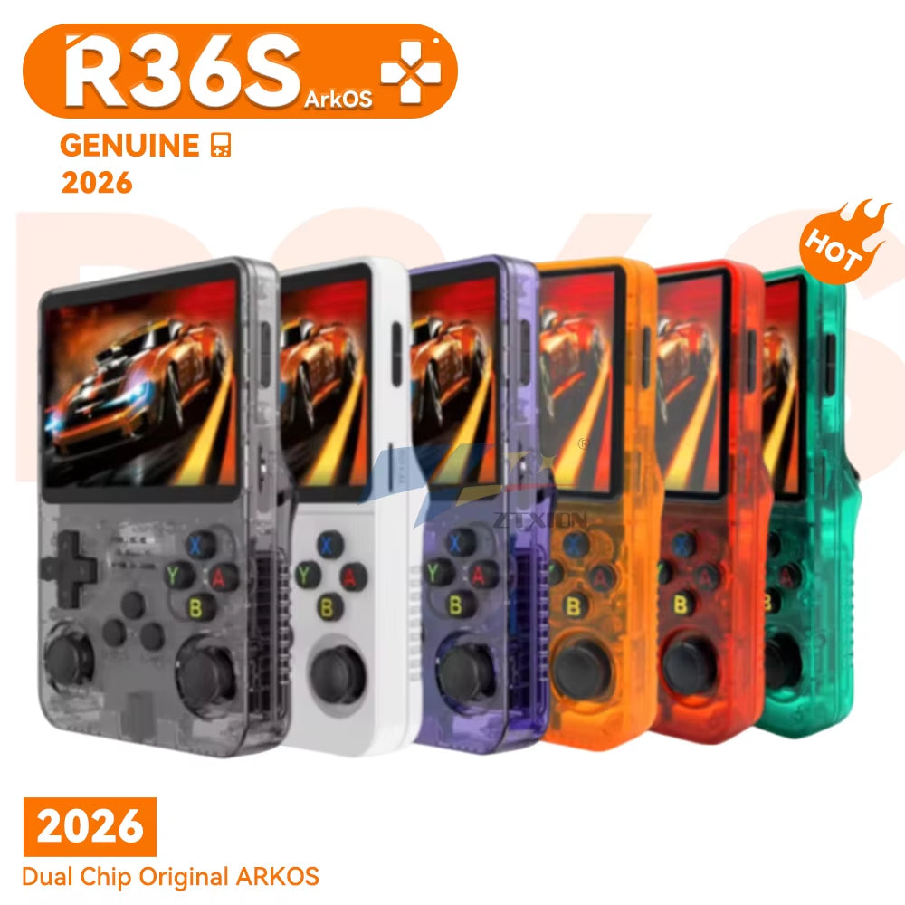 R36S Console R36S Retro Handheld R36S Console 128Gb R36S Accessories R36S-Retro-Handheld R36S Screen Retro Handheld 3.5 Inch